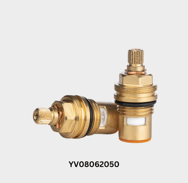 1/2″ Quarter Turn Brass Cartridge-YV08062050